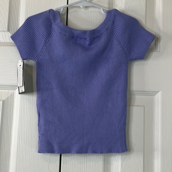 ART CLASS - Girls' Off the Shoulder Short Sleeve Pullover Sweater Various Sizes - Picture 7 of 12